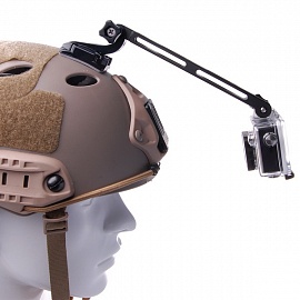 Алюминиевый удлинитель на шлем для экшн камер